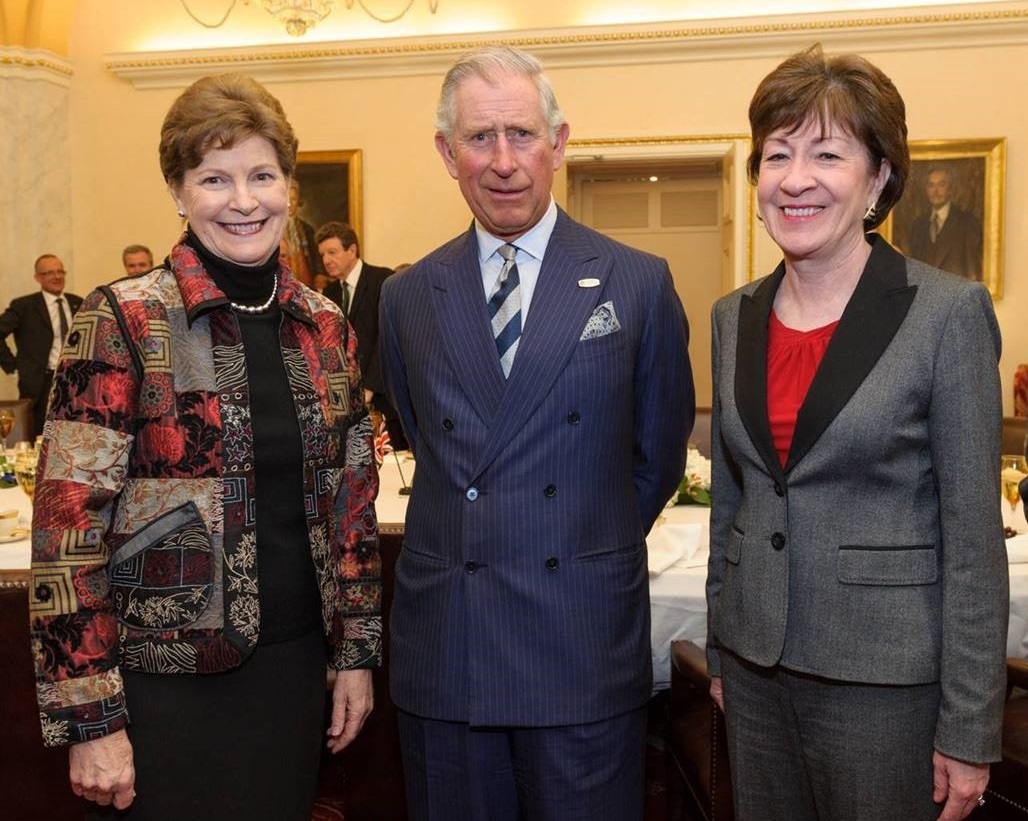 Senators Collins and Shaheen and Prince Charles